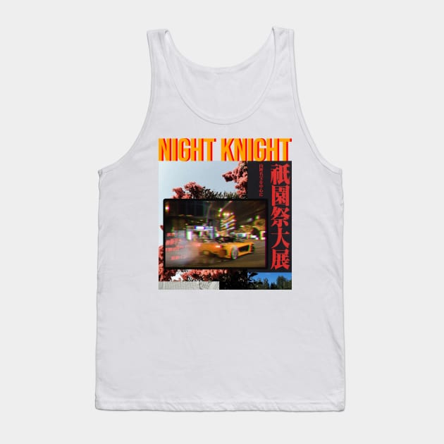 Night Knight Drift Veilside RX7 Tank Top by gtr